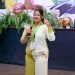 Ibelka Paulino, presidenta de la cooperativa de productores de aguacate de San José de Ocoa, expuso las dificultades del sector.