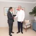 Abinader recibe al vicepresidente de Google Cloud para América Latina, Eduardo López.