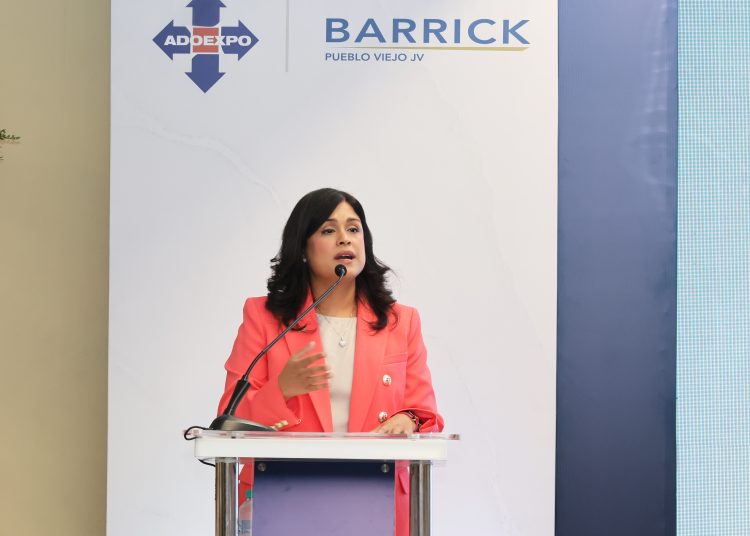 Gisselle Valera, presidenta de Barrick Pueblo Viejo.