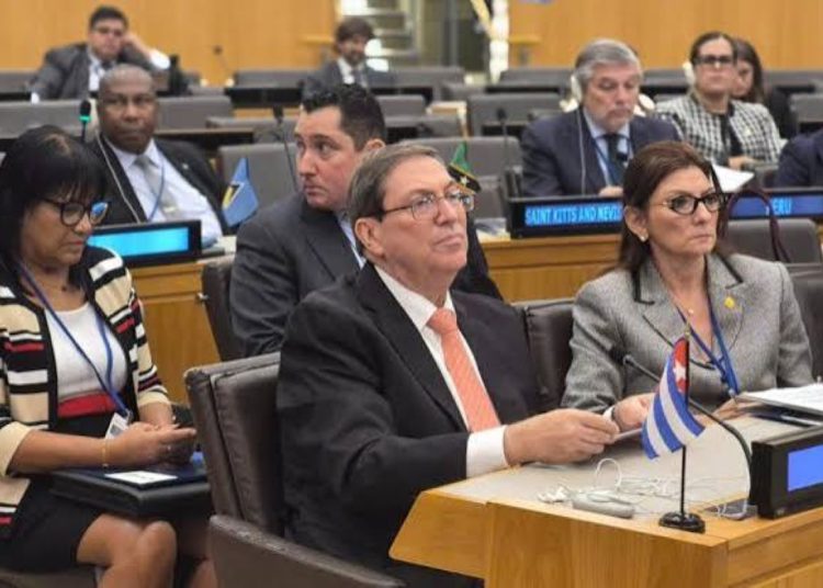 Trump acusó al Gobierno cubano de Miguel Díaz-Canel de ser un "régimen comunista" que se encuentras sometido "a la mayor presión a la que se ha visto jamás".