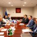 Bisonó sostiene reunión bilateral con el ministro de Asuntos Exteriores de la Federación de Rusia, Serguéi Lavrov.