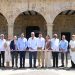 Abinader y Collado estuvieron acompañados por la representante del Grupo Banco Interamericano de Desarrollo.