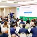 Magín Díaz presentar la conferencia "Retos y oportunidades de la economía dominicana" desarrollada por el 65 aniversario de la ACIS.