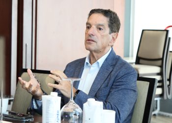 Eduardo López, presidente de Google Cloud para América Latina, durante un encuentro con periodistas en República Dominicana.