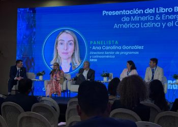 González destacó la necesidad de reducir las emisiones y mejorar la eficiencia energética de las operaciones mineras para respaldar la transición energética.