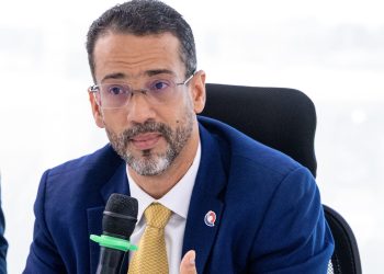 Vladimir Pimentel F., director ejecutivo de ProDominicana, destacó el dinamismo del sector exportador y los avances en la internacionalización de las empresas dominicanas.