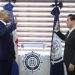El acto de juramentación estuvo encabezado por por Alejandro Campos, titular de Autoridad Portuaria.