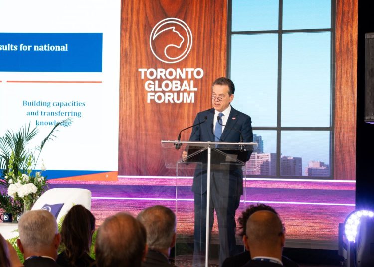 Durante el Toronto Global Forum 2026, el ministro pide aprovechar las fortalezas productivas y logísticas de República Dominicana.