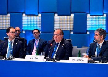 El ministro de Hacienda y Economía, Magin Díaz, estuvo recientemente en las reuniones del FMI.