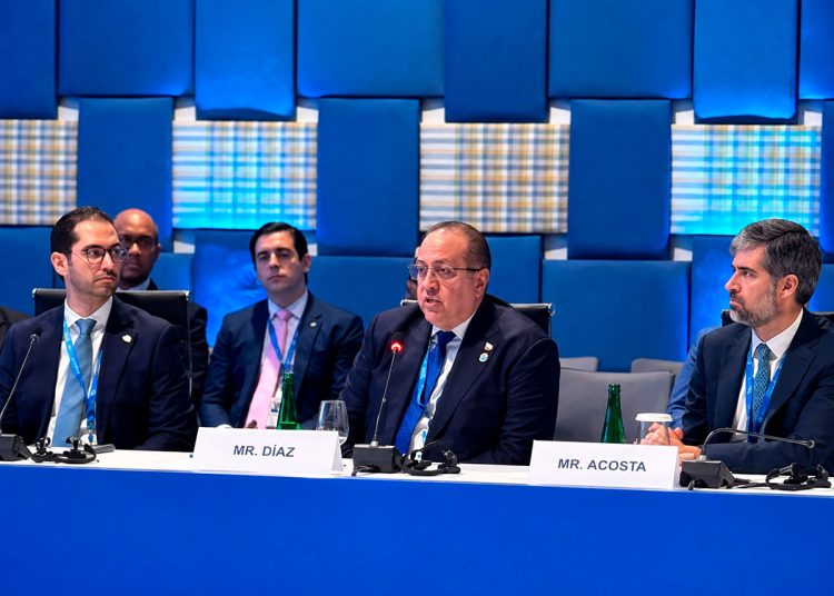 El ministro de Hacienda y Economía, Magin Díaz, estuvo recientemente en las reuniones del FMI.